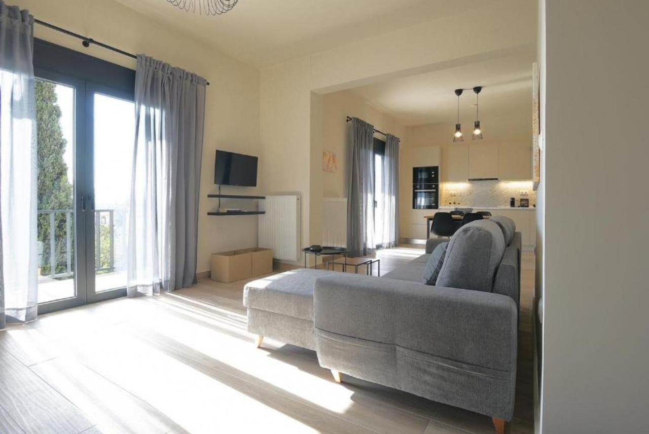 Aello Luxury Apartments Markópoulon 外观 照片